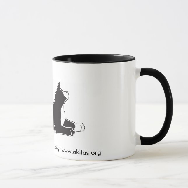 MARS Akita Mug (Right)