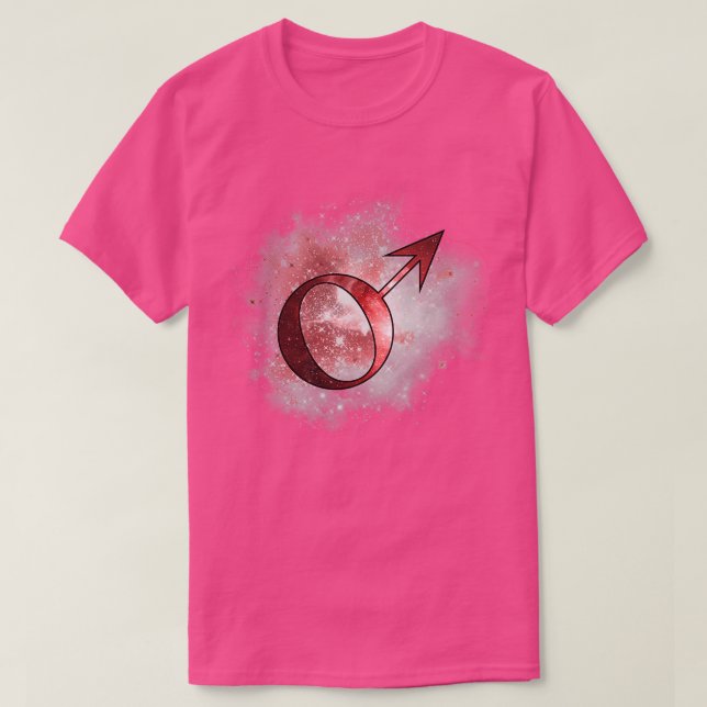 Mars Alchemy Symbol T-Shirt (Design Front)
