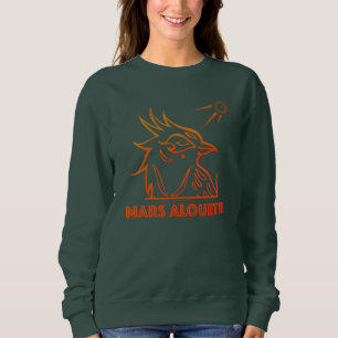 Mars Alouette dark green sweatshirt
