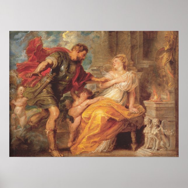 Mars And Rhea Silvia Poster (Front)