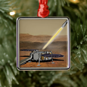 Mars Ascent Vehicle Launched From Mars. Metal Tree Decoration