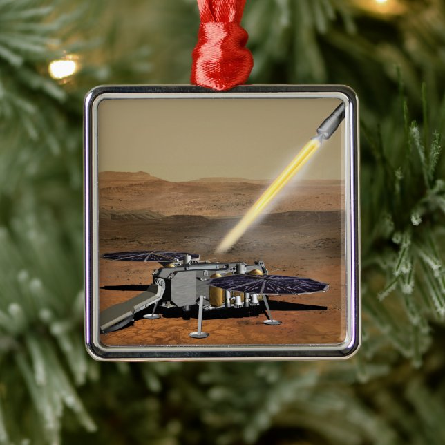 Mars Ascent Vehicle Launched From Mars. Metal Tree Decoration (Tree)
