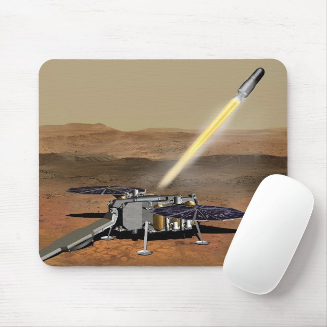 Mars Ascent Vehicle Launched From Mars. Mouse Mat (With Mouse)