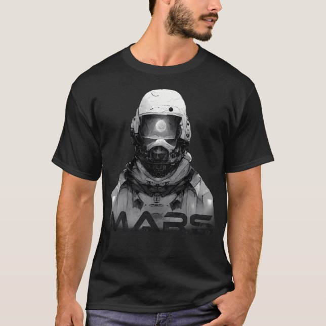 Mars Astronaut T-Shirt (Front)