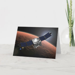 Mars Atmosphere And Volatile Evolution Mission. Card