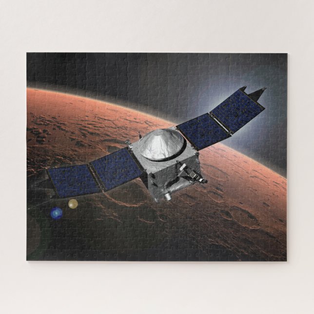 Mars Atmosphere And Volatile Evolution Mission. Jigsaw Puzzle (Horizontal)