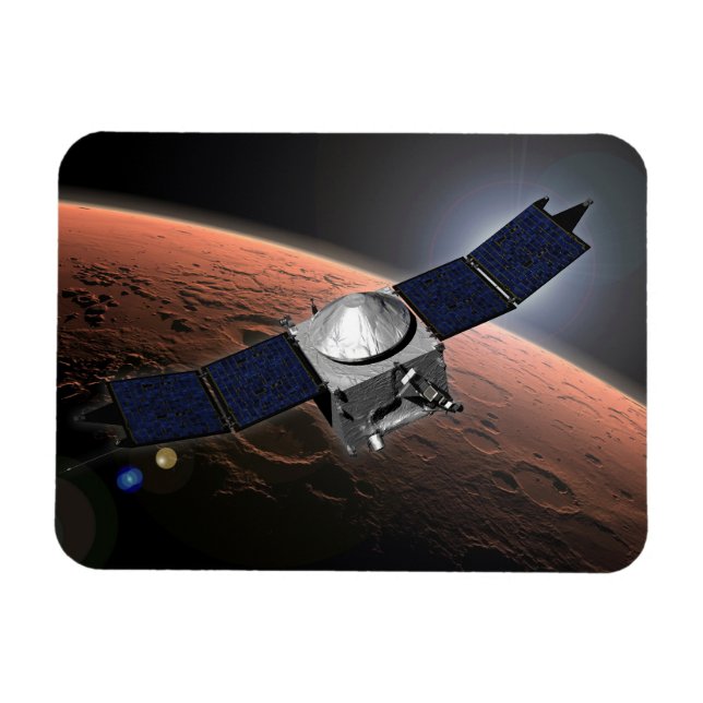 Mars Atmosphere And Volatile Evolution Mission. Magnet (Horizontal)