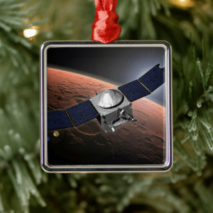 Mars Atmosphere And Volatile Evolution Mission. Metal Tree Decoration