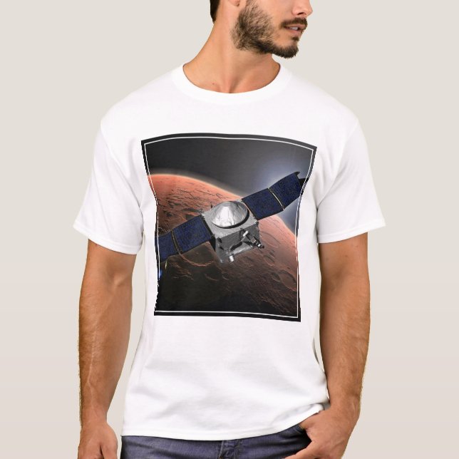 Mars Atmosphere And Volatile Evolution Mission. T-Shirt (Front)