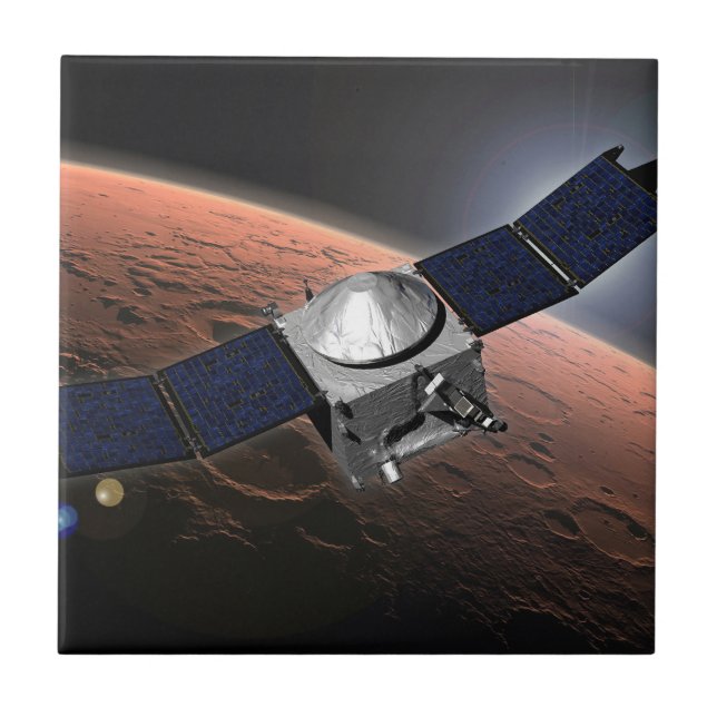 Mars Atmosphere And Volatile Evolution Mission. Tile (Front)
