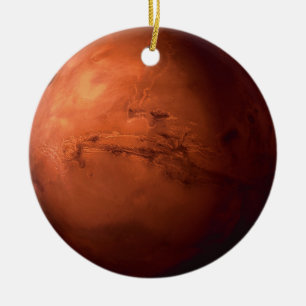 Mars Ceramic Tree Decoration