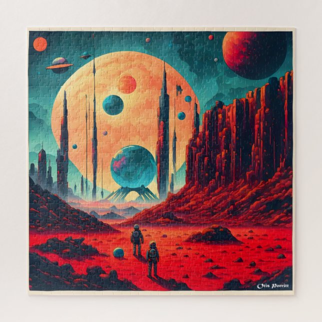 MARS CONQUEST 3 JIGSAW PUZZLE (Vertical)