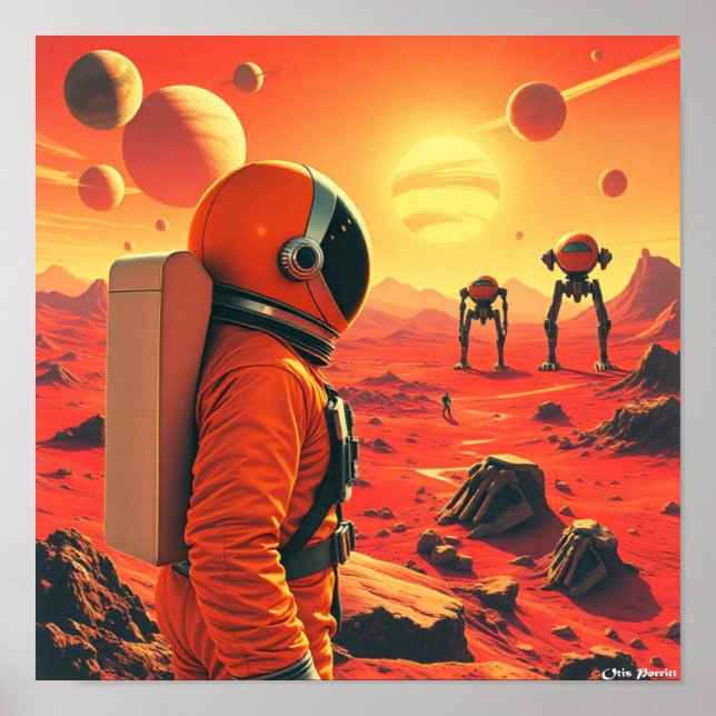 MARS CONQUEST 8 POSTER (Front)