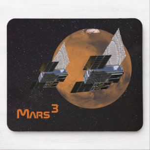 Mars Cubed by MarCO CubeSats Mouse Mat