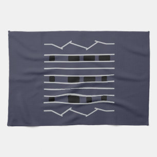 Mars Curiosity Rover Tire-Tread Kitchen Towel, OK? Tea Towel