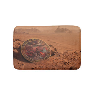 Mars Division Sci‑Fi  Bath Mat