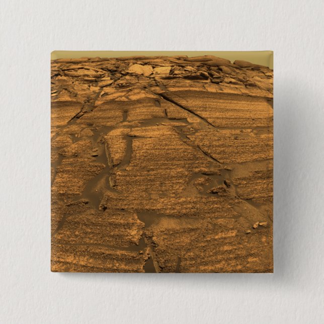 Mars Exploration Rover Opportunity 15 Cm Square Badge (Front)