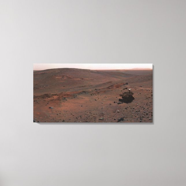 Mars Exploration Rover Spirit Canvas Print (Front)