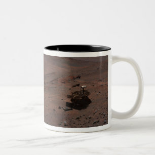 Mars Exploration Rover Spirit Two-Tone Coffee Mug