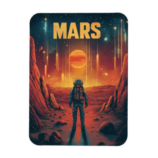 Mars : Explore the Red Planet Magnet