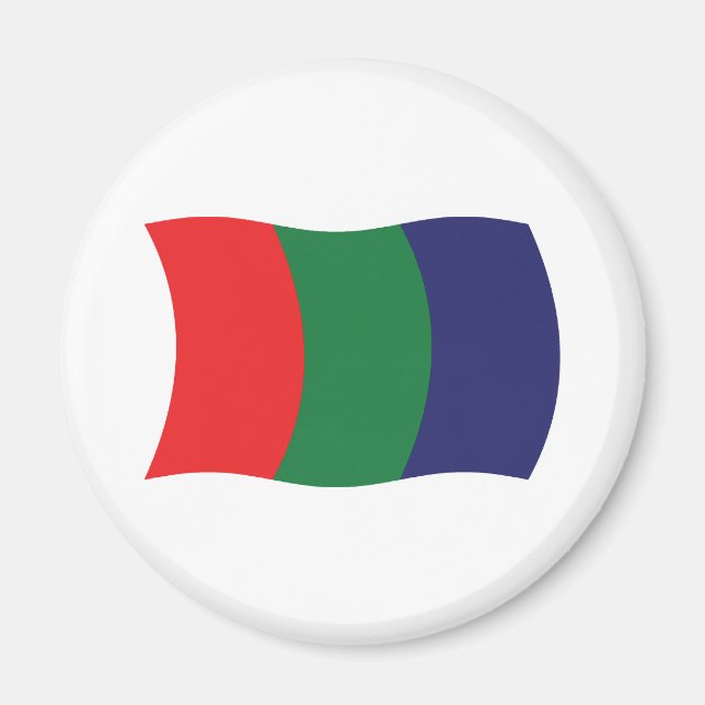 Mars Flag Magnet (Front)