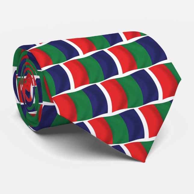Mars Flag Tie (Rolled)