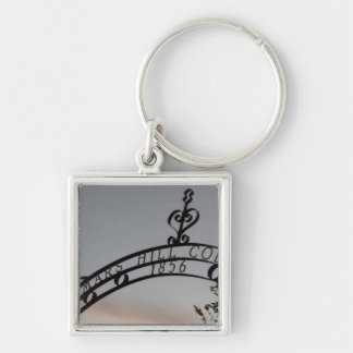 Mars Hill College Key Chain- Premium, Square Ring