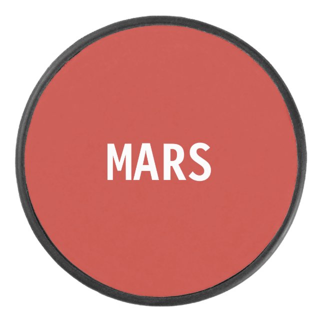 Mars Hockey Puck (Front)