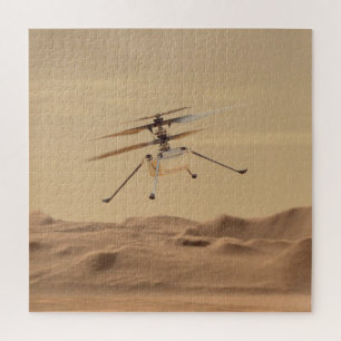 Mars Ingenuity Helicopter Flight Jigsaw Puzzle