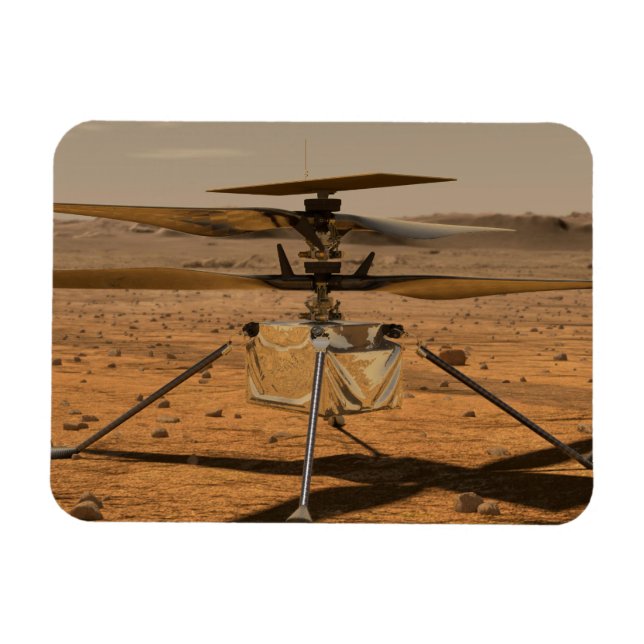 Mars Ingenuity Helicopter Magnet (Horizontal)