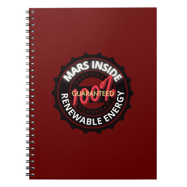 Mars Inside Notebook (Front)