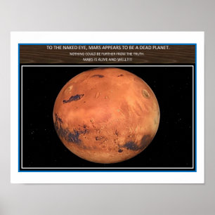 Mars Is Alive Poster