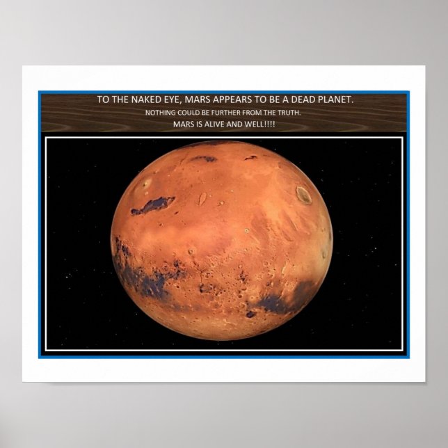 Mars Is Alive Poster (Front)