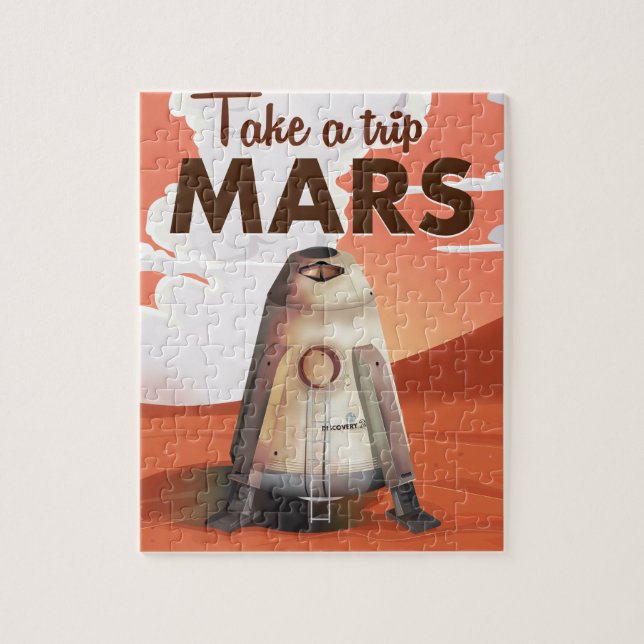 Mars Jigsaw Puzzle (Vertical)