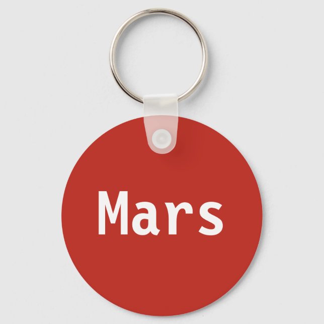 Mars Keychain (Front)