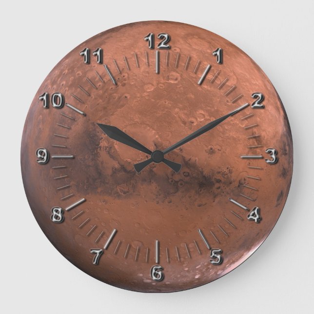 Mars Large Clock (Front)