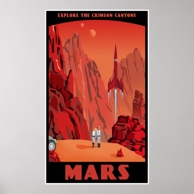 Mars: large version poster (Front)