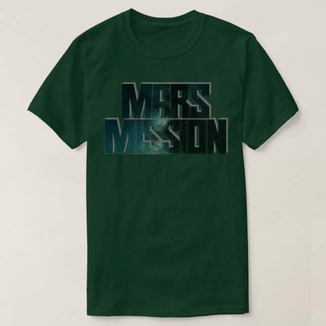 Mars Mission T-Shirt (Design Front)