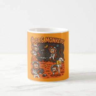Mars Monkeys funny animal Coffee Mug