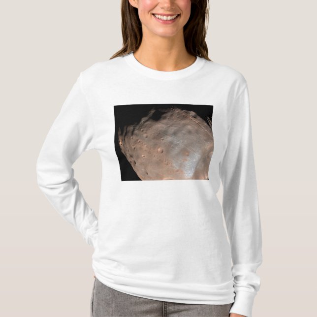 Mars moon Phobos 2 T-Shirt (Front)