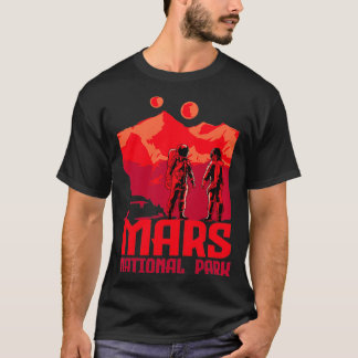 Mars National Park Inspired Red Planet Related Mar T-Shirt