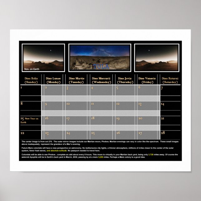 Mars Nights On Display Poster (Front)