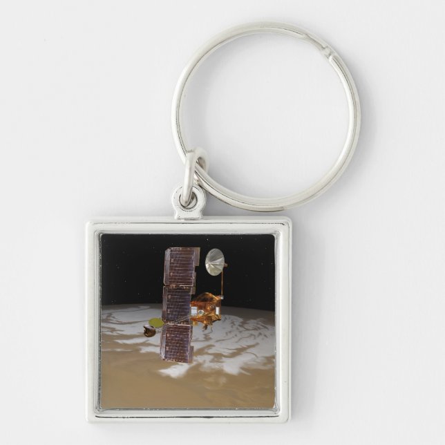 Mars Odyssey spacecraft Key Ring (Front)