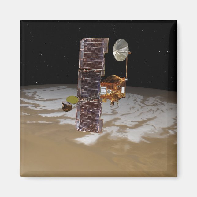 Mars Odyssey spacecraft Magnet (Front)