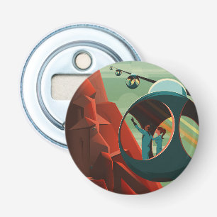 Mars Olympus Mons Highest Volcano Solar System Bottle Opener
