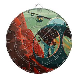 Mars Olympus Mons Highest Volcano Solar System Dartboard