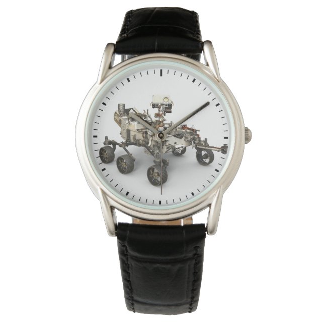 Mars Perseverance Rover On White Background. Watch (Front)