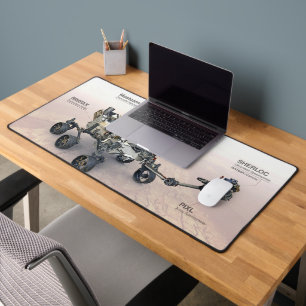 Mars Perseverance Rover With Instruments Desk Mat