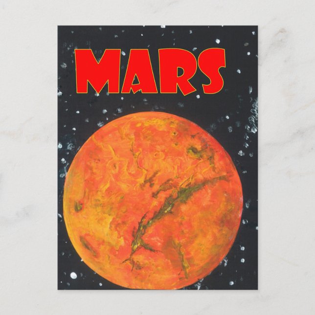 Mars Postcard (Front)