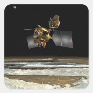 Mars Reconnaissance Orbiter 2 Square Sticker